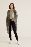 Pleated Summer Poncho    hi-res