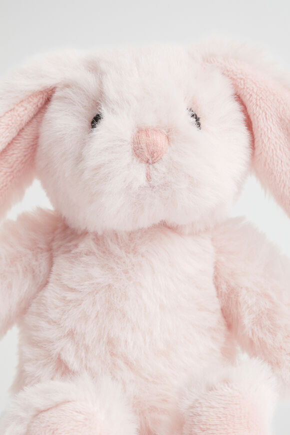 Pixie Bunny Rattle  Pink  hi-res