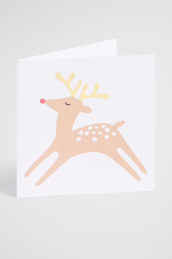 Reindeer Card  Multi  hi-res