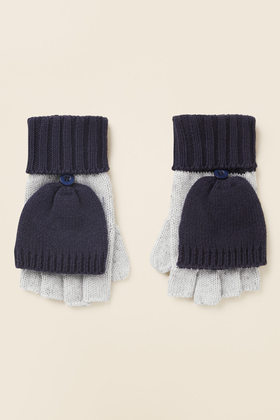 Colour Block Mittens  Multi