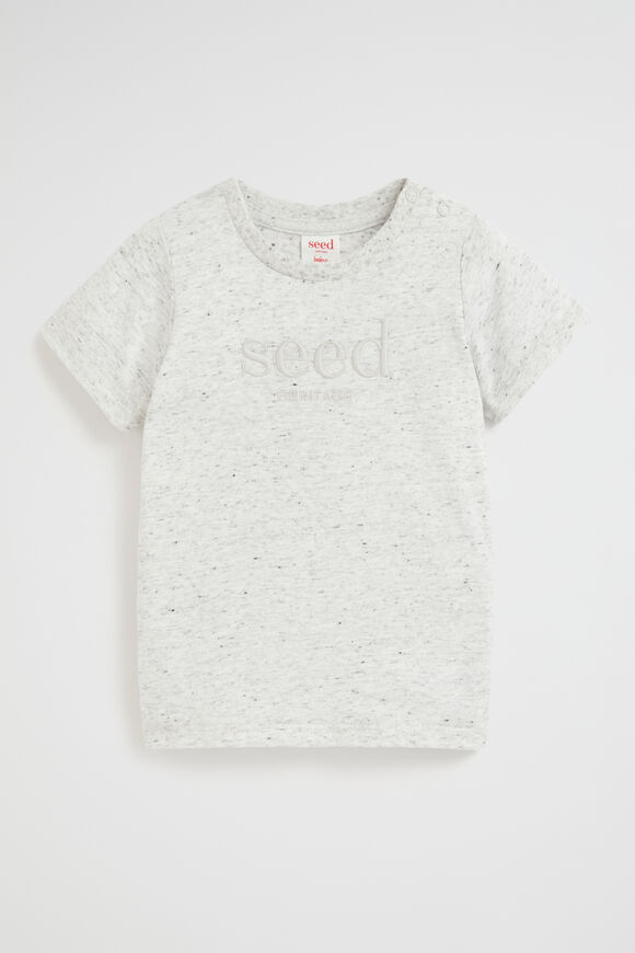 Core Logo Tee  Cloudy Marle  hi-res