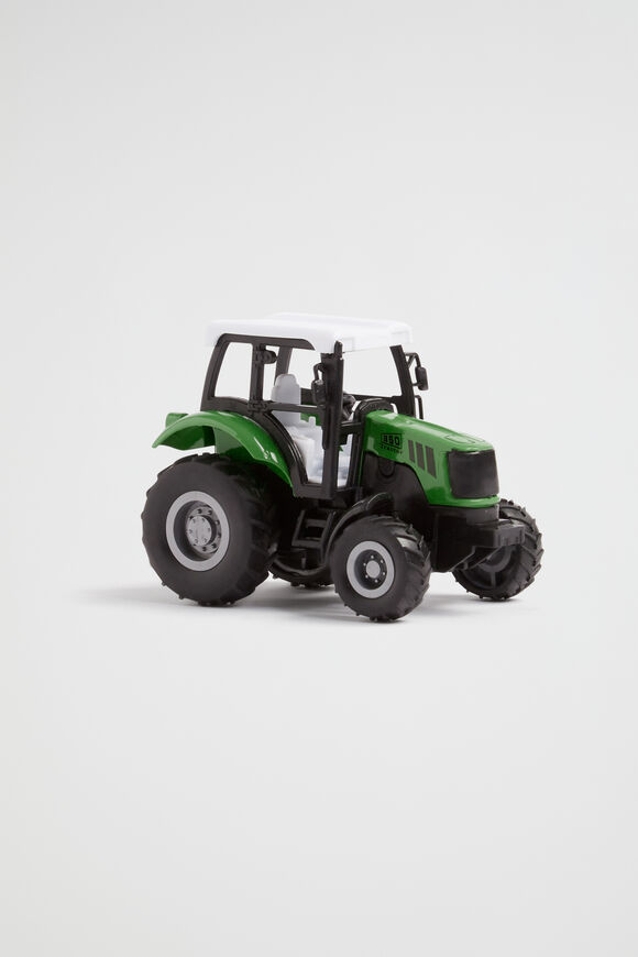 Diecast Pull Back Tractor  Multi  hi-res