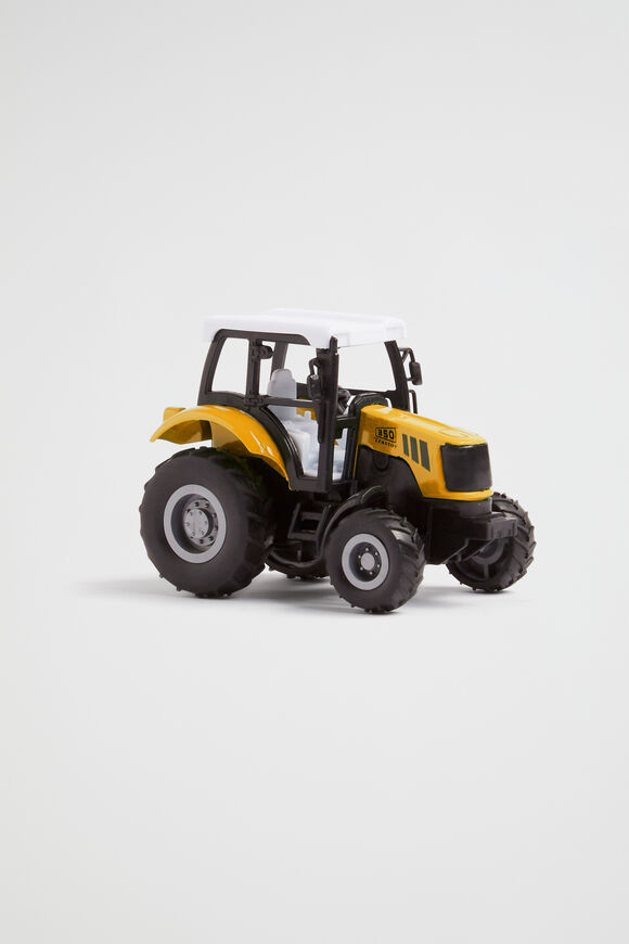 Diecast Pull Back Tractor  Multi  hi-res