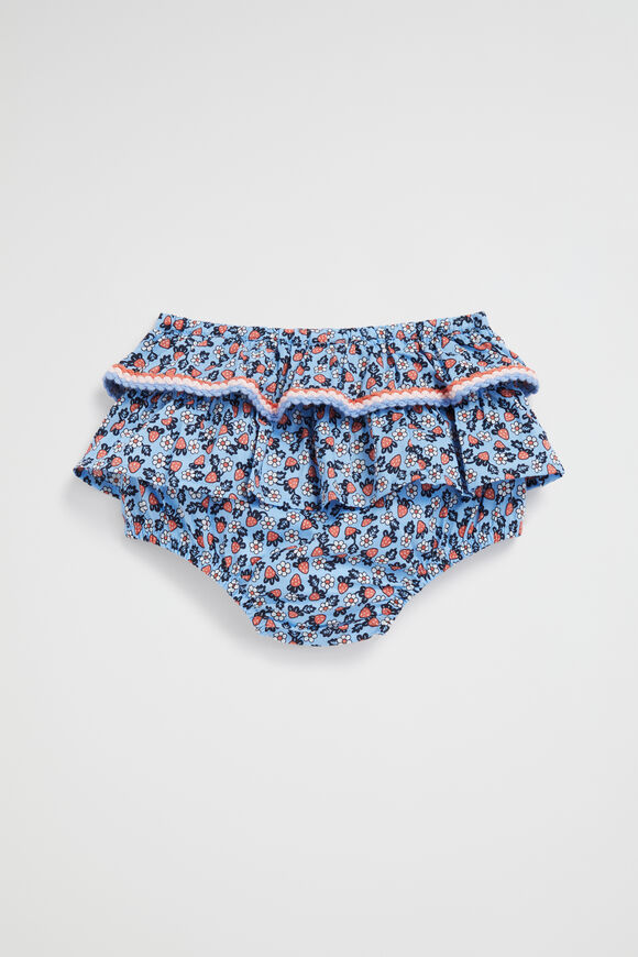 Crochet Trim Ditsy Bloomer  Periwinkle  hi-res