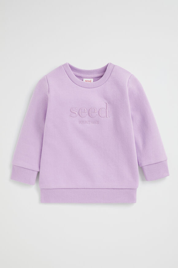 Core Logo Sweat  Lilac  hi-res