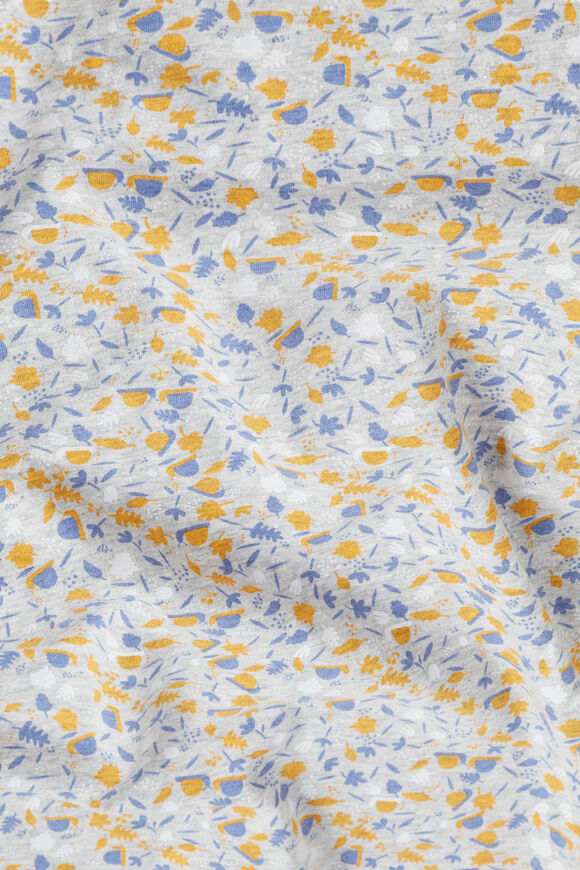 Foliage Stretchy Wrap  Pale Grey Marle  hi-res