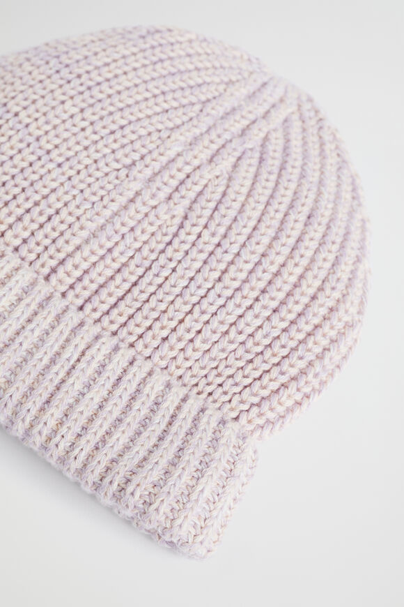 Mixy Knit Beanie  Pale Orchid  hi-res