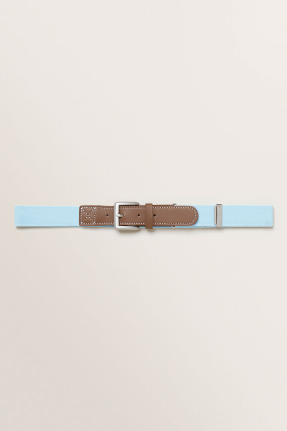 Elastic Belt  Light Blue  hi-res