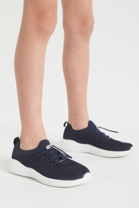 Knit Trainer  Navy  hi-res