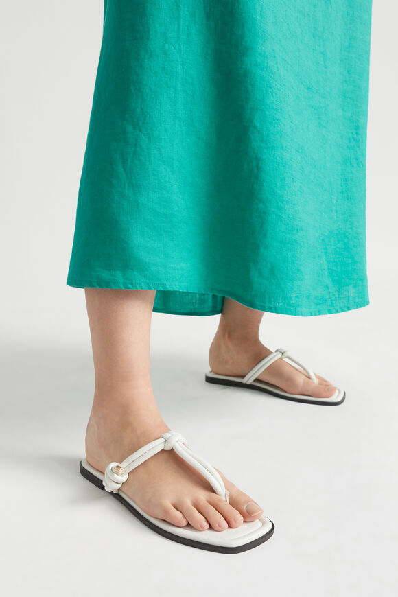 Liora Knot Sandal  White  hi-res