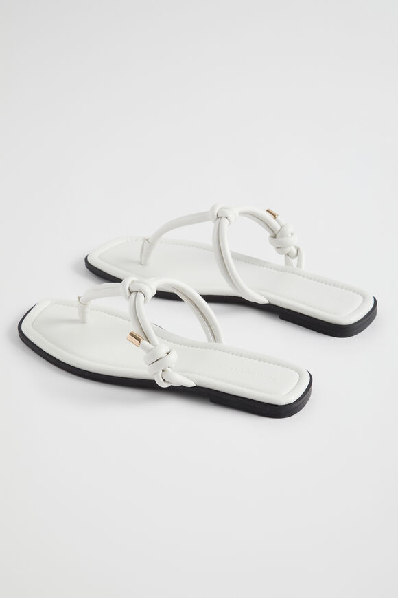 Liora Knot Sandal  White  hi-res