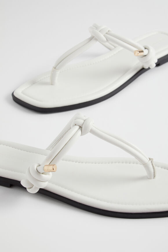 Liora Knot Sandal  White  hi-res
