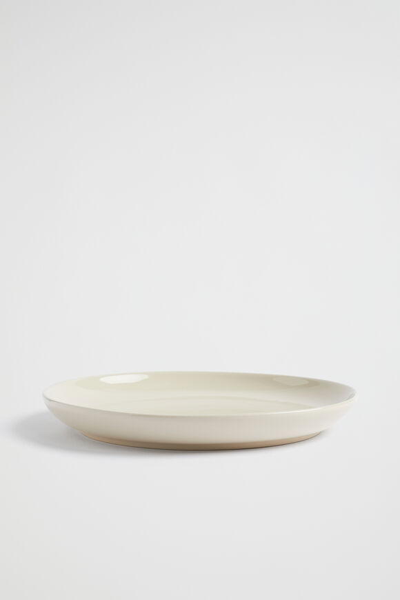 Lou Dinner Plate  Stone  hi-res