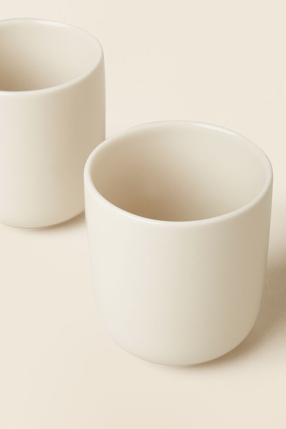 Lou Mug Pair  Stone  hi-res