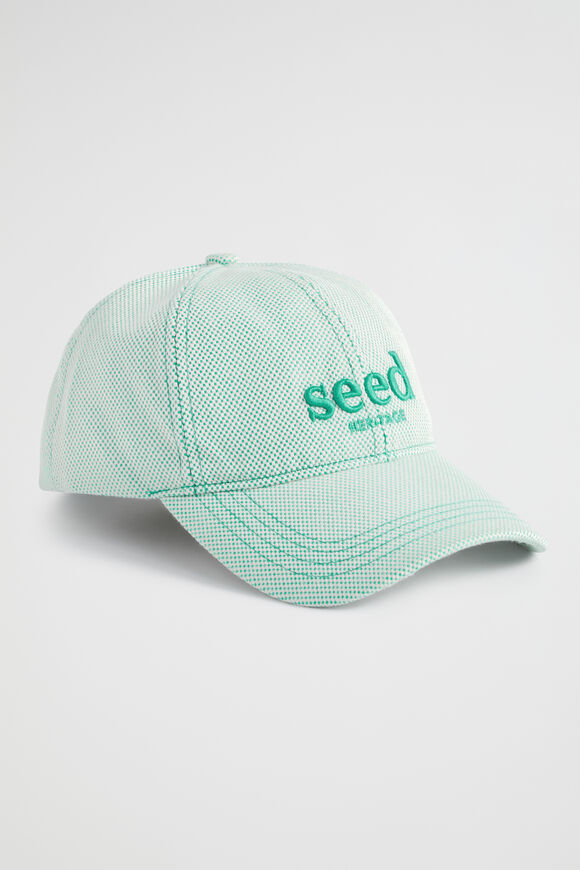 Seed Cap  Deep Teal Natural  hi-res