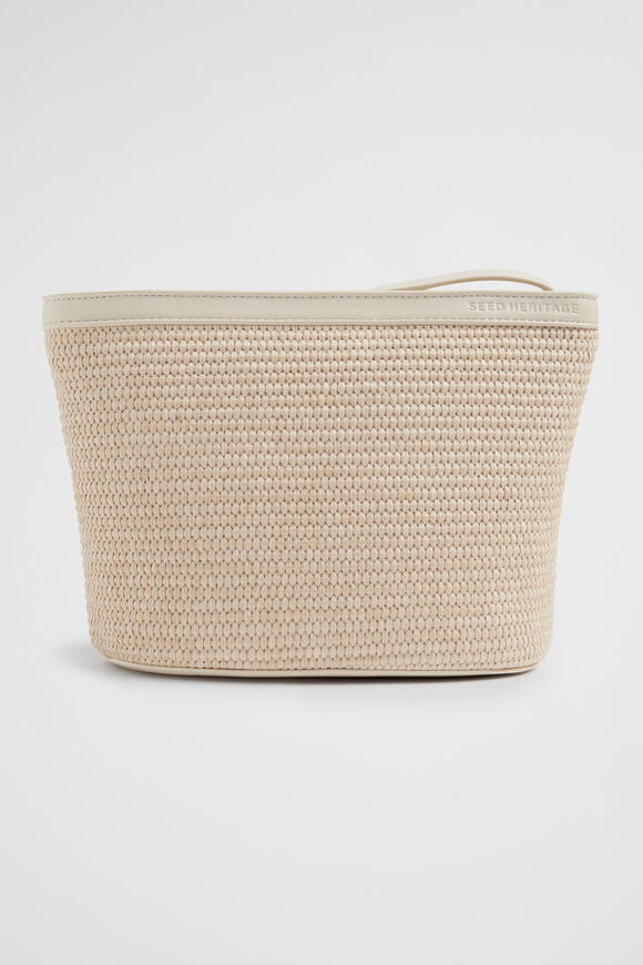 Seed Beauty Bag  Stone  hi-res