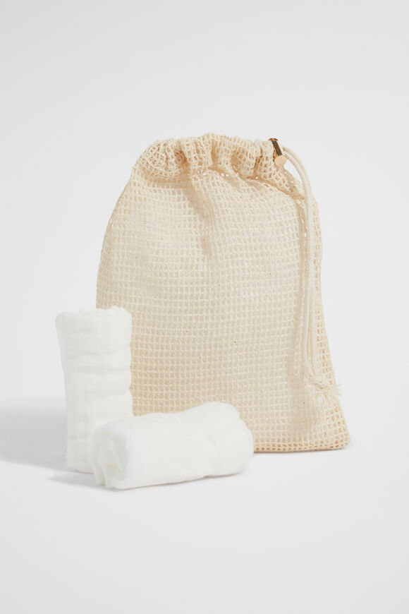 Reusable Face Pads  Cream  hi-res