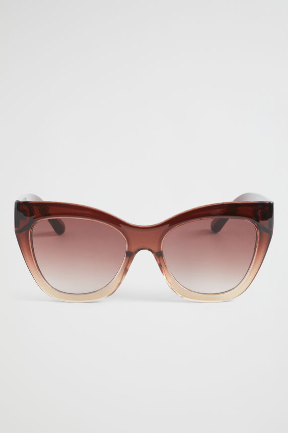 Dolly Cateye Sunglasses  Ombre  hi-res