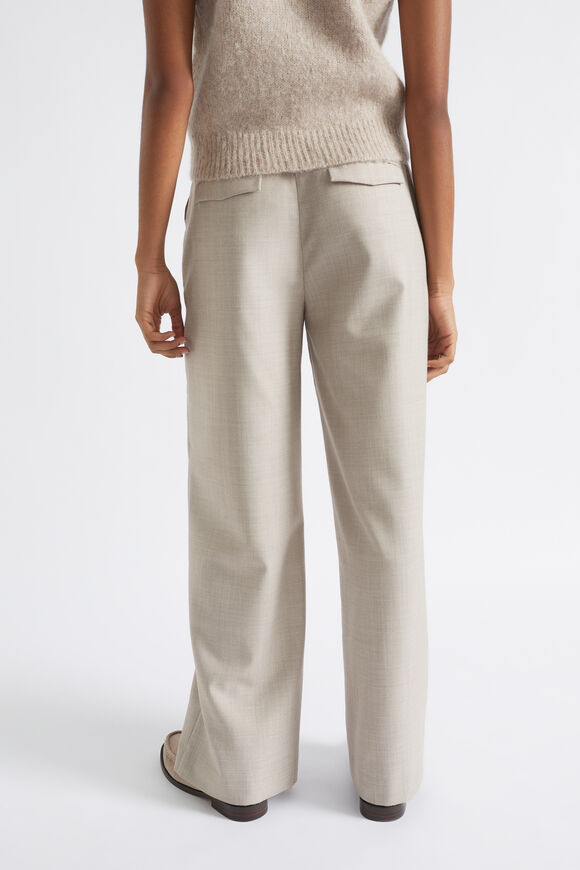 Wool Blend Trouser  Light Storm Crossdye  hi-res