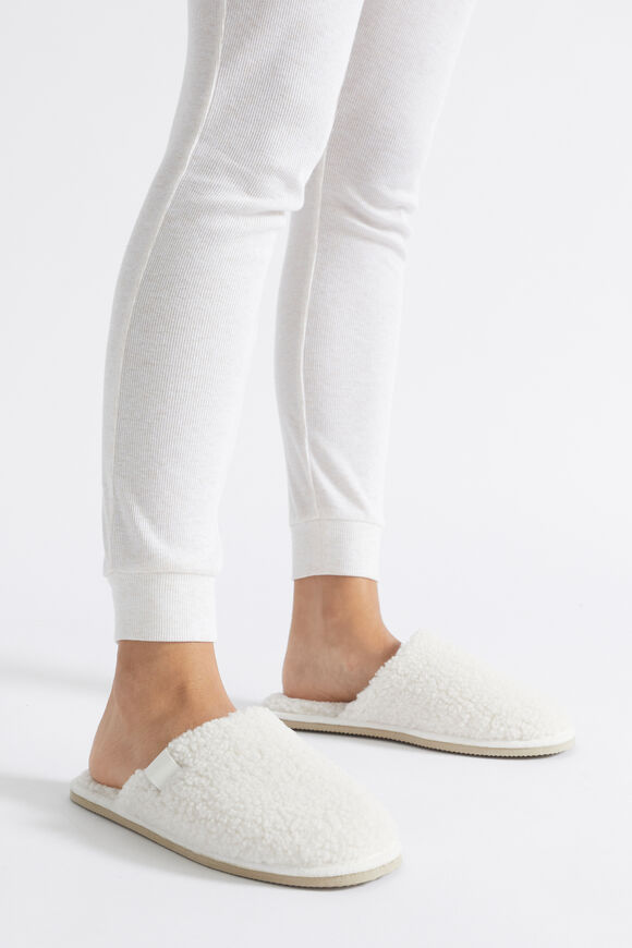 Teddy Slipper  Cream  hi-res