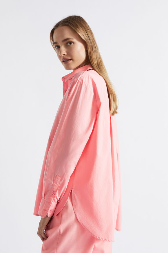 Poplin Button Down Shirt  Pale Peony  hi-res