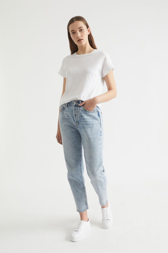 Core Longline Tee  Whisper White  hi-res