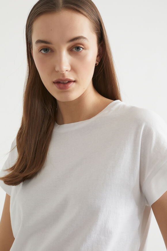 Core Longline Tee  Whisper White  hi-res