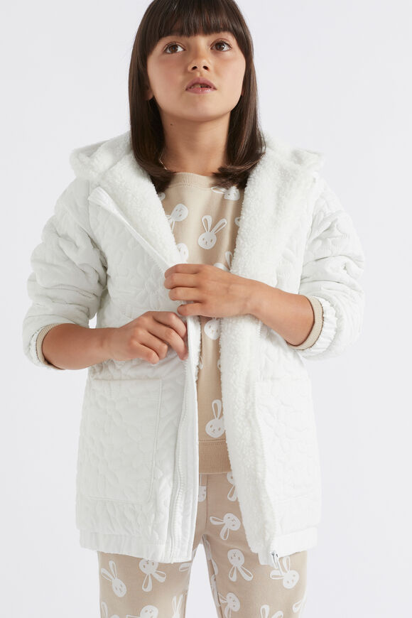 Daisy Quilted Anorak  Canvas  hi-res