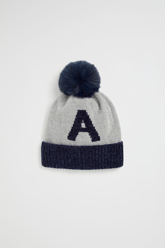 Initial Beanie  A  hi-res