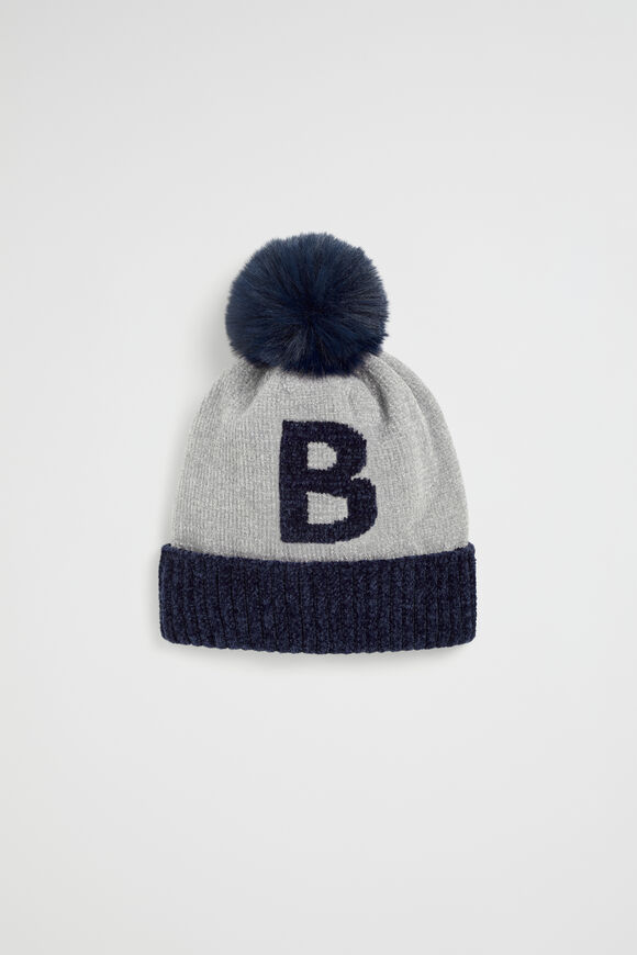 Initial Beanie  B  hi-res