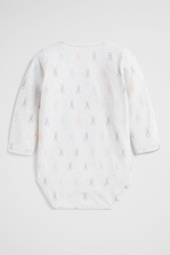 Bunny Tail Bodysuit  Snow Marle  hi-res