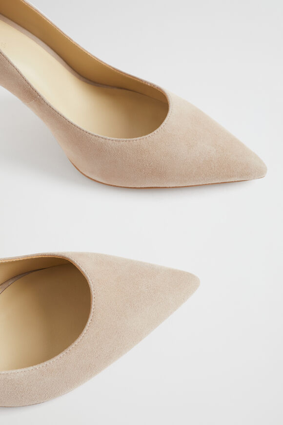 Nina Pointed Pump  Storm Suede  hi-res