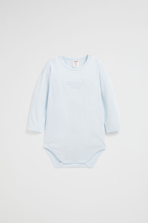 Core Logo Bodysuit  Ice Blue  hi-res