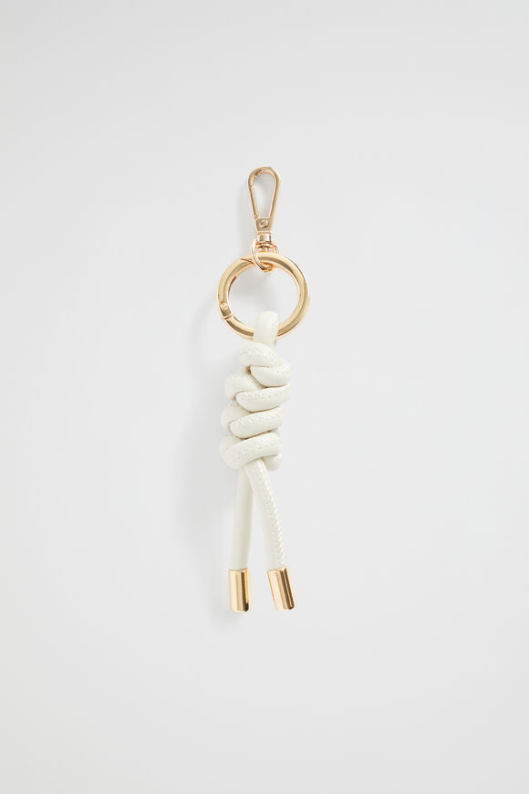 Knot Keyring  Bone  hi-res
