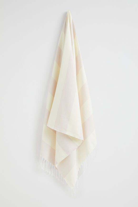 Cotton Turkish Towel  Lemon  hi-res