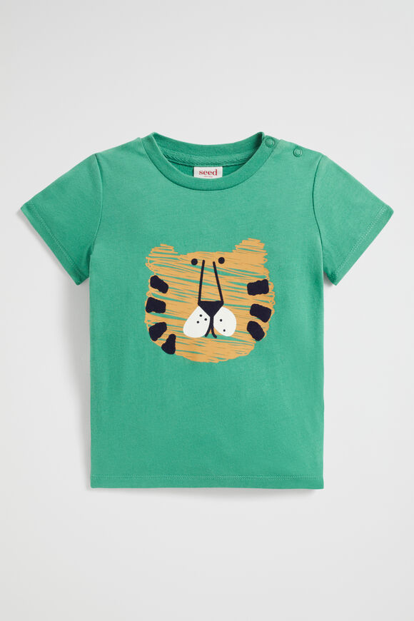 Tiger Tee  Palm Green  hi-res
