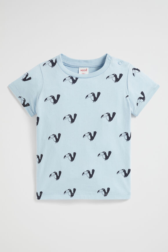 Bird Tee  Pale Blue  hi-res