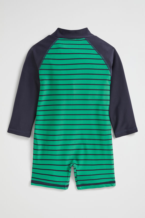Stripe Rashsuit  Palm Green  hi-res