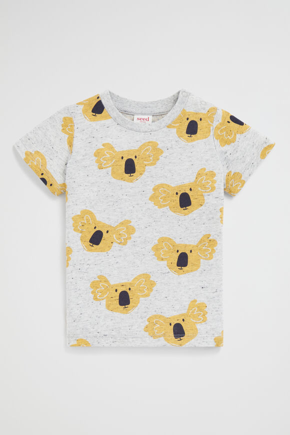 Koala Tee  Cloudy Marle  hi-res
