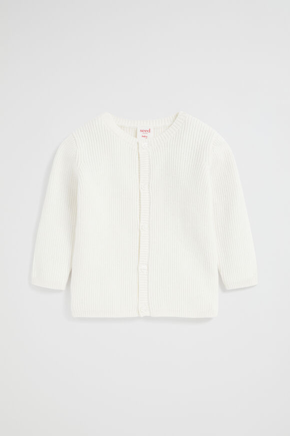 Core Knitted Cardigan  Nb Canvas  hi-res