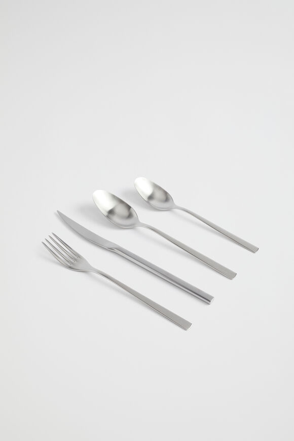Rae 16 Piece Cutlery Set  Silver  hi-res