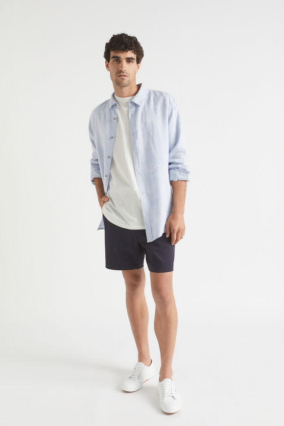 Mens Twill Short  Midnight Blue  hi-res