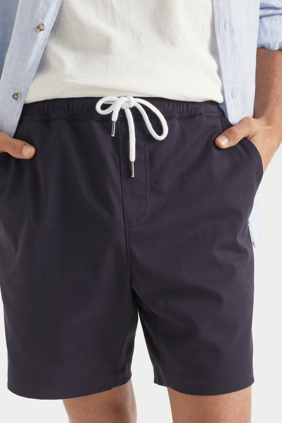 Mens Twill Short  Midnight Blue  hi-res