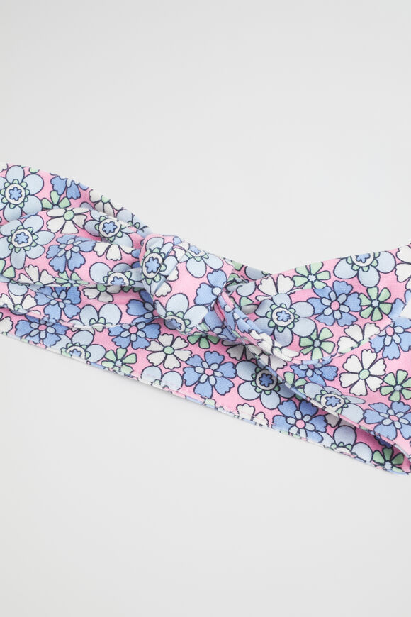 Ditsy Fabric Tie Headband  Multi  hi-res