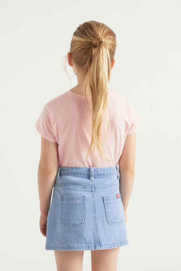 Patch Pocket Denim Skirt  Classic Wash  hi-res