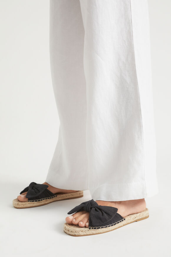 Sandra Knot Espadrille  Black  hi-res