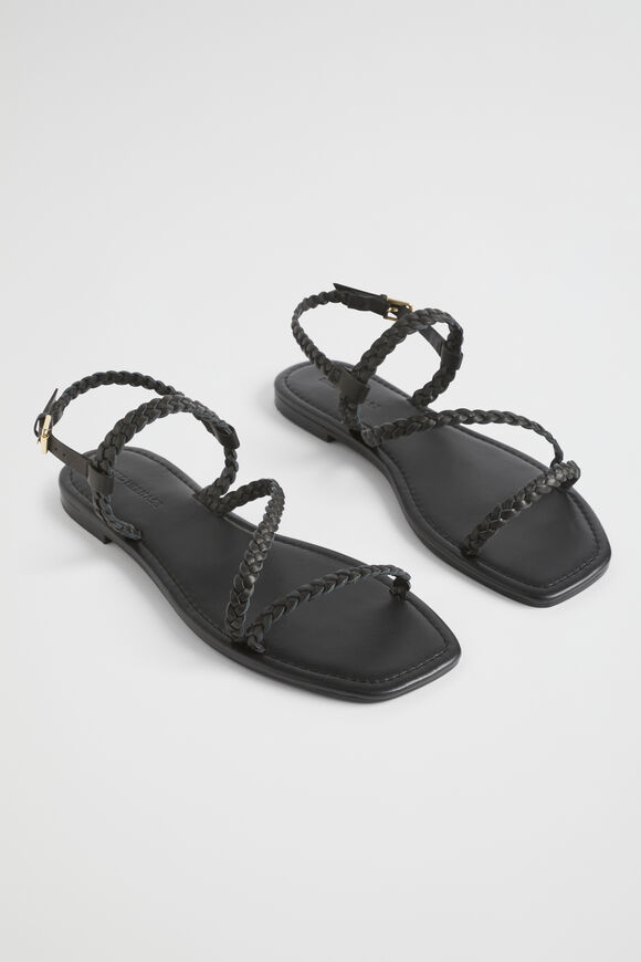 Tonya Braid Sandal  Black  hi-res