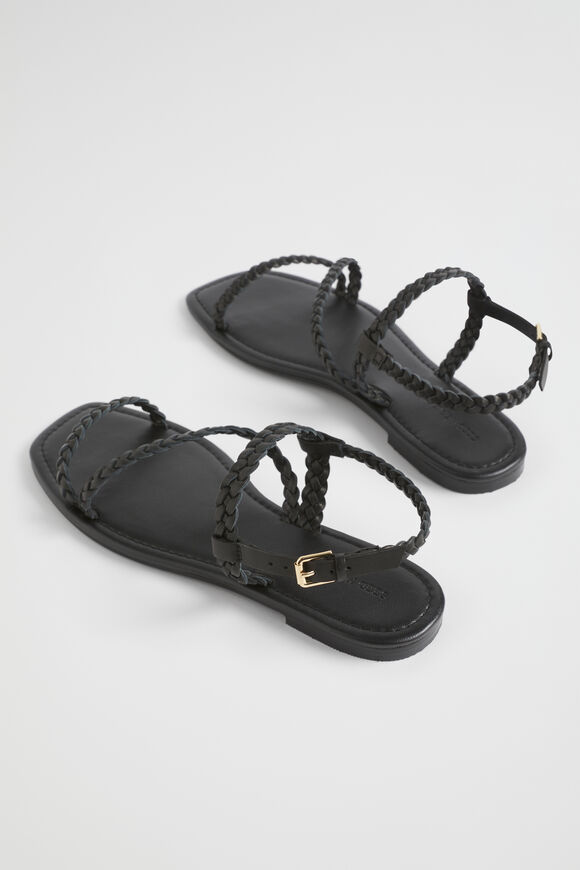 Tonya Braid Sandal  Black  hi-res