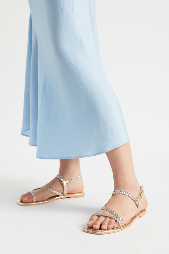 Tonya Braid Sandal  Soft Gold  hi-res