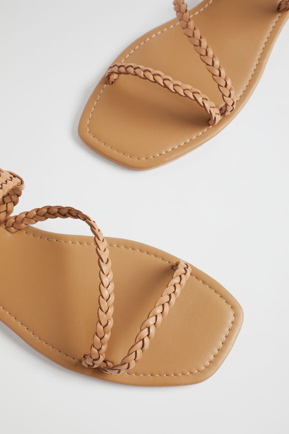 Tonya Braid Sandal  Toffee  hi-res